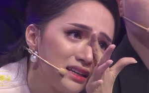 Hương Giang bật khóc nức nở trên truyền hình vì câu nói: "Con xin lỗi vì không cho bố một người con dâu"