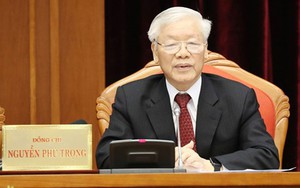 Tổng Bí thư, Chủ tịch nước Nguyễn Phú Trọng phát biểu bế mạc Hội nghị Trung ương