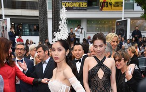 Thêm mỹ nhân Việt xuất hiện tại Cannes: Ăn mặc diêm dúa, cố tình chơi trội, hoá ra là người quen của Ngọc Trinh