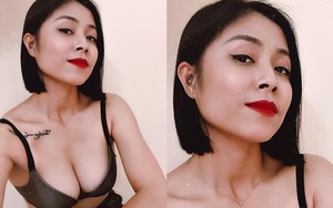 MC Hoàng Linh khoe thân hình sexy ở tuổi 34