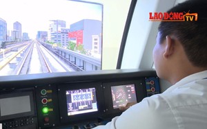 Cận cảnh học nghề của lái tàu đường sắt Cát Linh - Hà Đông