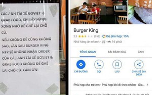 Cửa hàng Burger King bị "dìm sao" hội đồng vì kỳ thị tài xế Grab, Go Viet
