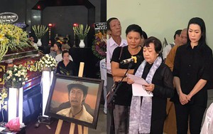 Vợ cũ, con gái, các nghệ sĩ đau đớn đưa tiễn Lê Bình về nơi an nghỉ cuối cùng
