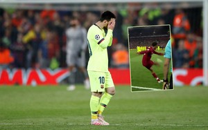 Cận cảnh quả đá phạt góc "thiên tài" của Liverpool khiến Messi thẫn thờ, uất hận