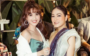 Hoa hậu Tuyết Nga đọ sắc cùng Ngọc Trinh