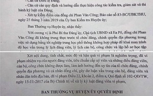 Nghi dùng bằng giả, Chủ tịch xã được cử về quê xác minh... chính mình!