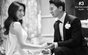 Tài tử "Sắc đẹp ngàn cân" khoe ảnh cưới mà dân tình chỉ dán mắt vào cô dâu đẹp như Hoa hậu, còn na ná Kim Tae Hee