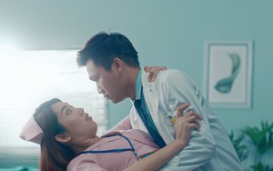 Xuân Nghị, Thúy Ngân diễn cảnh tình cảm trong phim mới