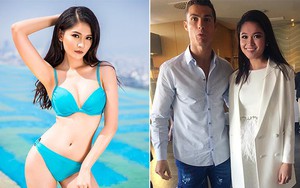 Vẻ quyến rũ của mỹ nhân Việt hiếm hoi được Cristiano Ronaldo trò chuyện và ôm eo