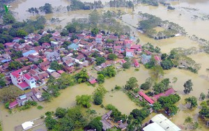 Gấp rút nâng cấp đê tả Bùi tại Hà Nội khi mùa mưa bão đang về
