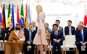 Khoảnh khắc Ivanka Trump khiến các nhà lãnh đạo thế giới ngước nhìn không rời mắt gây sốt mạng xã hội