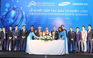 Chủ tịch CMC Nguyễn Trung Chính: "Chúng tôi hợp tác chiến lược với Samsung SDS để đi xa hơn"
