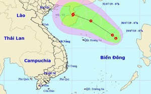 Xuất hiện vùng áp thấp trên Biển Đông
