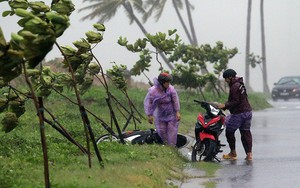 Bão số 2 đang gây gió mạnh cấp 8, sóng cao 1m và bắt đầu có mưa trên biển Hải Phòng