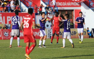 Quật ngã Hải Phòng, Hà Nội FC lên ngôi đầu bảng chỉ 3 ngày sau lời dự đoán của bầu Đức