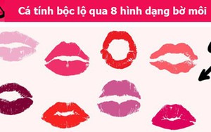 Cá tính bộc lộ qua 8 hình dạng đôi môi: Số 6 có sáng tạo đến mức lập dị