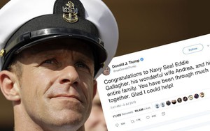 TT Trump "ra tay" sau vụ kiện chỉ huy SEAL Team 7: 8 công tố viên bị tước Huân chương?