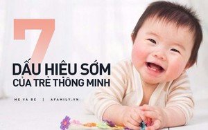 7 dấu hiệu sớm của trẻ thông minh bố mẹ có thể phát hiện trước khi con 5 tuổi