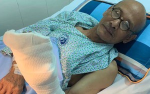 Nhà văn Nguyễn Văn Thọ bị tai nạn đứt lìa bàn tay trái