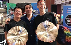 Vượt hàng trăm đối thủ, 2 nghệ sĩ trẻ Việt giành giải Nhất thi trống quốc tế