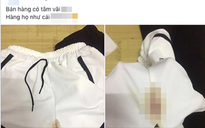 Tiện tay mua 3 chiếc quần ngủ online, cô gái hoảng hốt khi phát hiện vết ố kì lạ khi nhận hàng