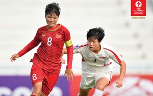 Việt Nam nhận trận thua 10 bàn không gỡ trước Triều Tiên tại giải vô địch châu Á