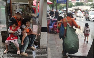 Hành động của 3 bố con lượm ve chai giữa phố Sài Gòn khiến 1 người Malaysia xúc động và ấn tượng