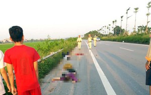 Xe máy gặp nạn trên quốc lộ 18, ba mẹ con tử vong, chồng nguy kịch