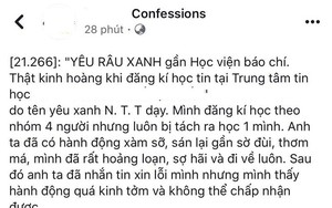 Xác minh thông tin chủ Trung tâm tin học quấy rối nữ sinh Học viện Báo chí và Tuyên truyền