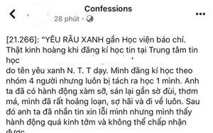 Chủ Trung tâm tin học bị tố quấy rối nữ sinh báo chí không muốn thanh minh, nhờ công an giải quyết