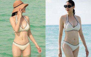 Đăng ảnh mặc bikini sexy, Hà Kiều Anh được nhiều nghệ sĩ gọi là "hoa hậu của các hoa hậu"