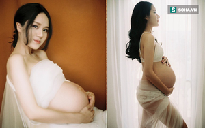 Mẹ bầu 'đẹp nhất vịnh Bắc bộ', ngắm mãi không chán khiến dân mạng "truy tìm" danh tính