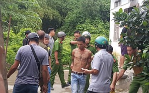 Khánh Hoà: Bắt thanh niên nghi ngáo đá trộm xe máy rồi cầm bình gas cố thủ