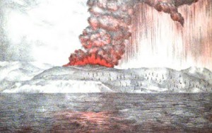 Núi lửa Krakatau rung chuyển thế giới, bằng 10.000 quả bom nguyên tử Hiroshima