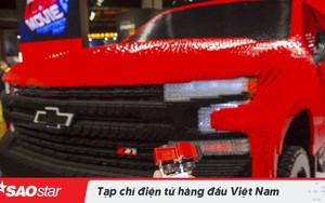 Siêu xe Chevrolet được lắp ráp bằng 334.000 miếng LEGO, mất hơn 2.000 giờ hoàn thành