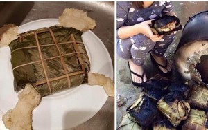 29 Tết toát mồ hôi lạnh khi xem loạt tác phẩm bánh chưng thảm hoạ, bạn vẫn ổn đấy chứ?