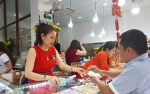 Đầu năm giá vàng miếng tăng đột biến