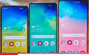 Chỉ cần xem hình ảnh này bạn sẽ biết Samsung Galaxy S10e, S10 và S10+ khác nhau như thế nào