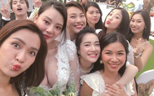 Nhã Phương xuất hiện cực xinh đẹp sau tin sinh con nhưng vẻ sexy của cô bạn thân mới là điều thu hút