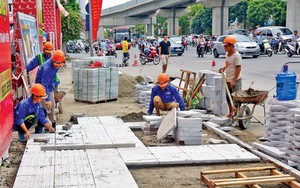 Hơn 100 tuyến phố ở Hà Nội dự kiến được lát vỉa hè bằng đá tự nhiên