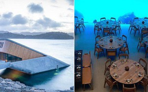 Nhà hàng dưới nước đầu tiên tại châu Âu gây sốt trên toàn thế giới: Đầu tháng 4 mới khai trương nhưng đã kín lịch đặt chỗ đến tận tháng 9