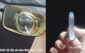 Học sinh đua nhau đọ độ dày của mắt kính khiến dân mạng hoảng hồn, có người cận đến 33 độ!