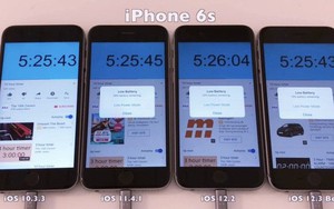 Cập nhật phiên bản iOS càng mới, iPhone càng tốn pin