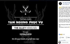 The Alley Hàng Bài cách chức cửa hàng trưởng, ngưng hoạt động không hẹn ngày mở lại sau 'bão 1 sao' từ dân mạng