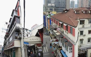Cận cảnh cuộc sống lao đao trong tòa nhà "mỏng như tờ giấy" ở Thượng Hải
