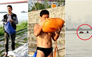 Ông chú 53 tuổi chiến thắng bệnh tiểu đường, bơi 2,2 km vượt sông Dương Tử đi làm mỗi ngày trong 11 năm