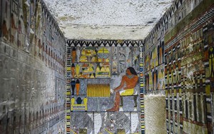 Bên trong ngôi mộ cổ nghìn năm tuổi ở Ai Cập màu vẫn nguyên... như mới