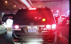 Thông tin mới vụ xe biển xanh gây tai nạn rồi bỏ chạy