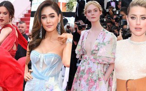 Thảm đỏ Cannes ngày 2: Thiên thần Victoria's Secret gợi cảm táo bạo, "Phạm Băng Băng Thái Lan" xinh như tiên