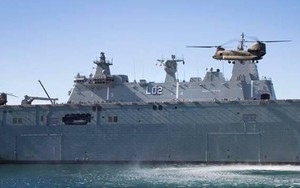 Phi công hải quân Úc bị tấn công bằng tia laser trên Biển Đông